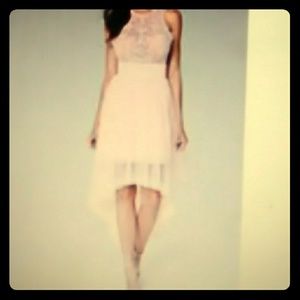 BEBE light pink coctel dress,